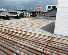 屋根の塗装について